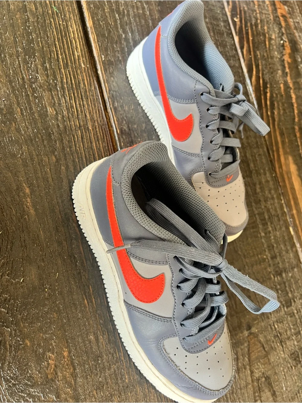 Nike Force 1 Low sneakers Orange & Grey